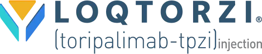 LOQTORZI® (toripalimab-tpzi) injection logo